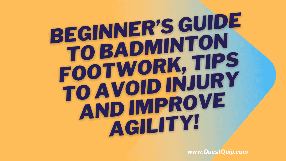 Badminton Footwork injury