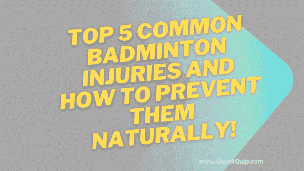 Badminton Injuries