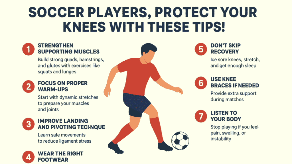 Soccer Knee Injury Prevention Tips: How Players Can Protect Their Knees for Longevity 1 Soccer Knee Injury Prevention
