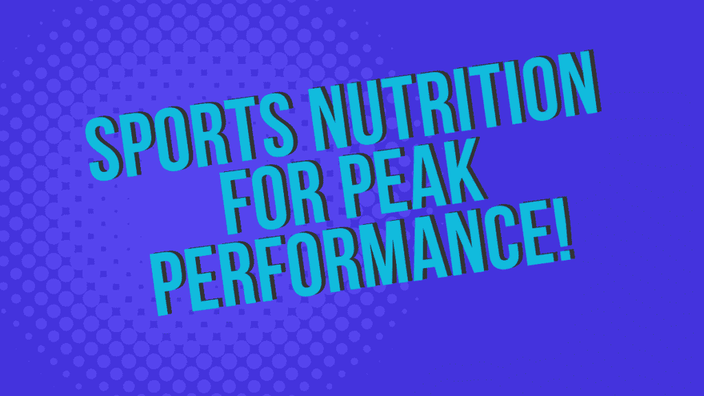 Sports Nutrition