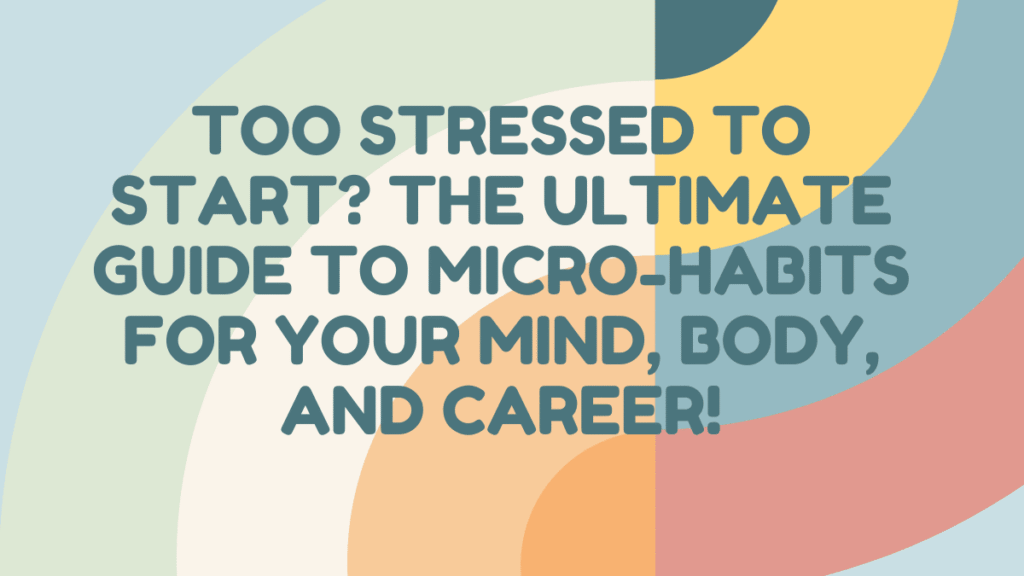 Too Stressed to Start