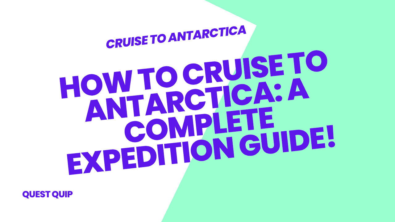 Cruise to Antarctica