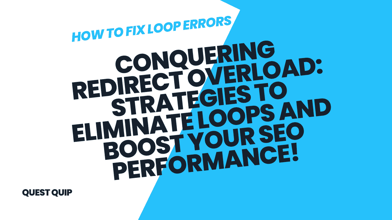How to fix loop errors