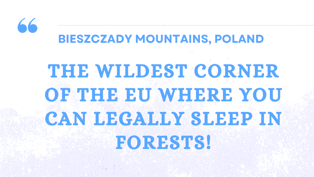 BIESZCZADY MOUNTAINS, POLAND