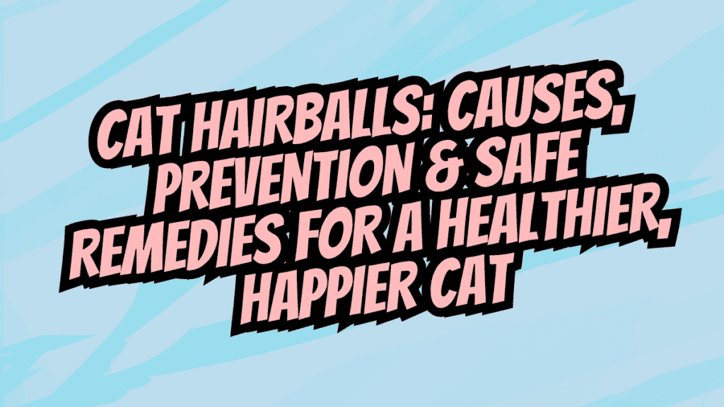 Cat Hairballs