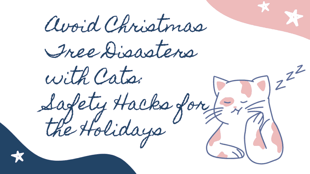 Christmas Tree Disasters with Cats