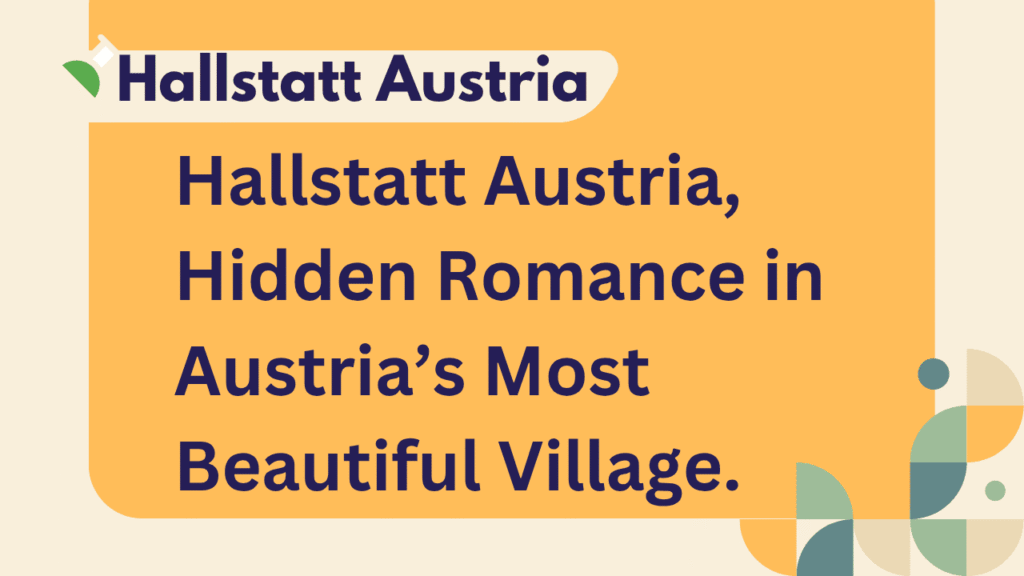 Hallstatt Austria