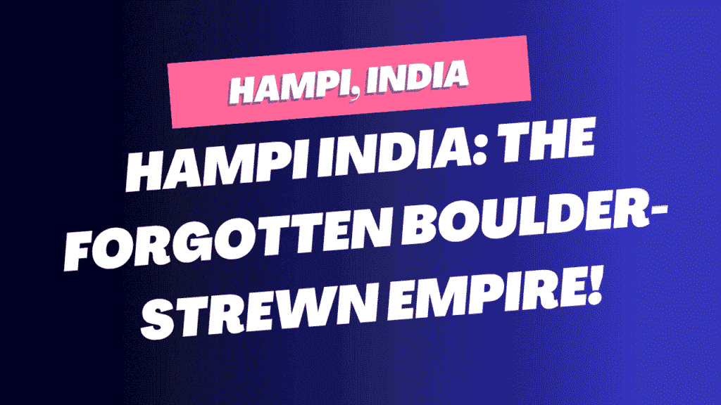 Hampi India