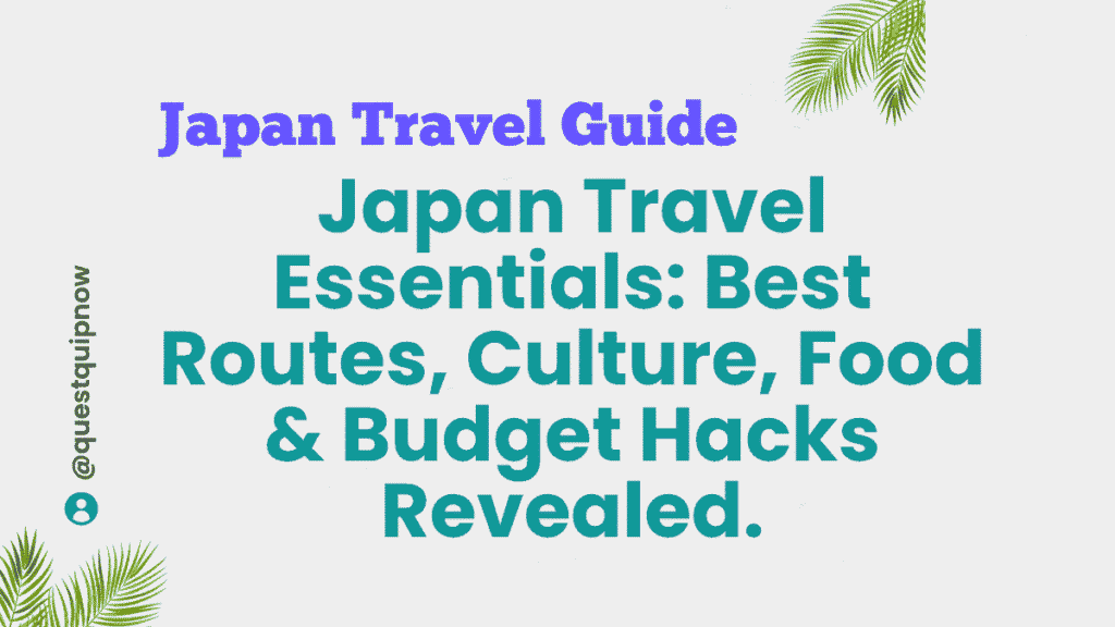 Japan Travel Guide