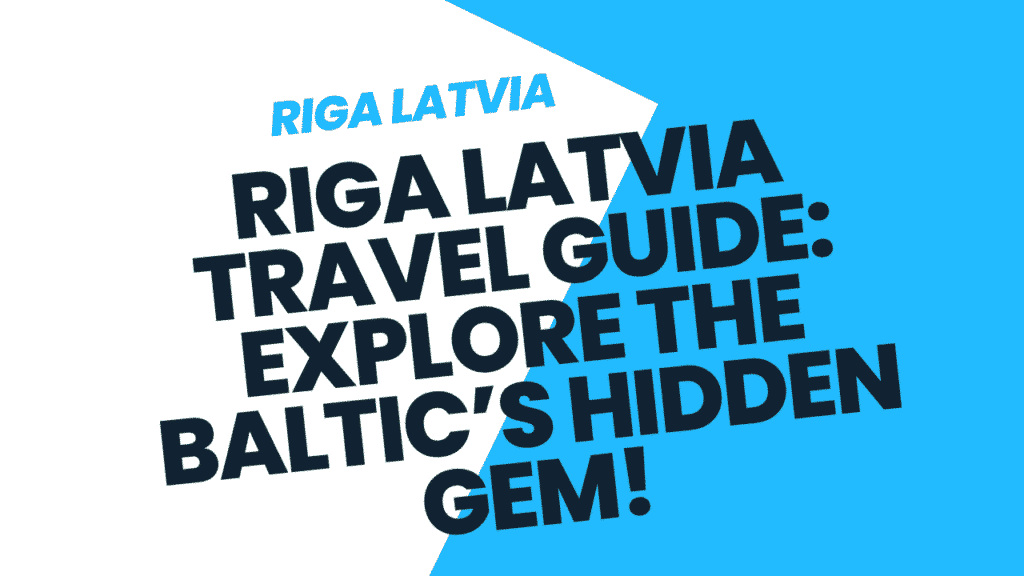 Riga Latvia Travel