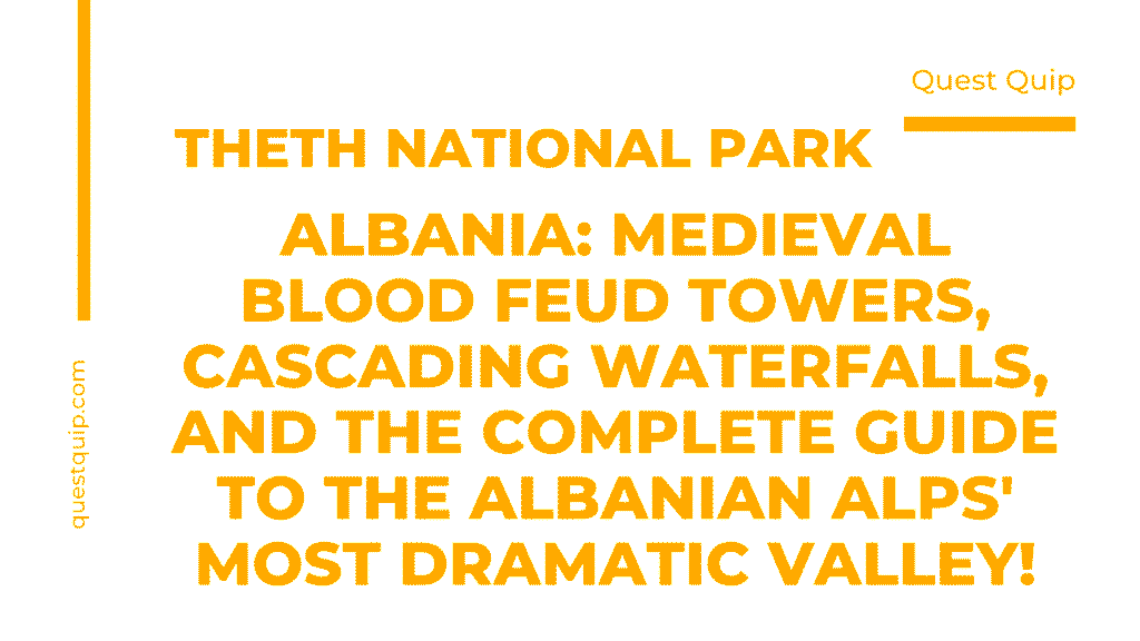 Theth National Park