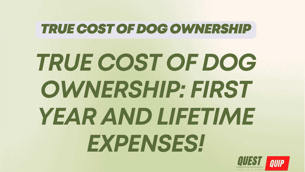 True Cost of Dog Ownership: First Year and Lifetime Expenses 1 True Cost of Dog Ownership