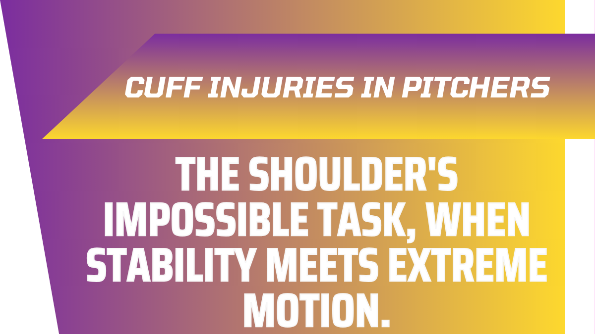 Cuff Injuries in Pitchers