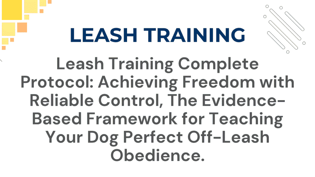 Leash Training