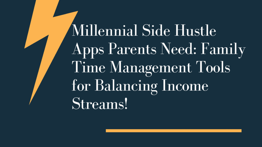 Millennial Side Hustle Apps