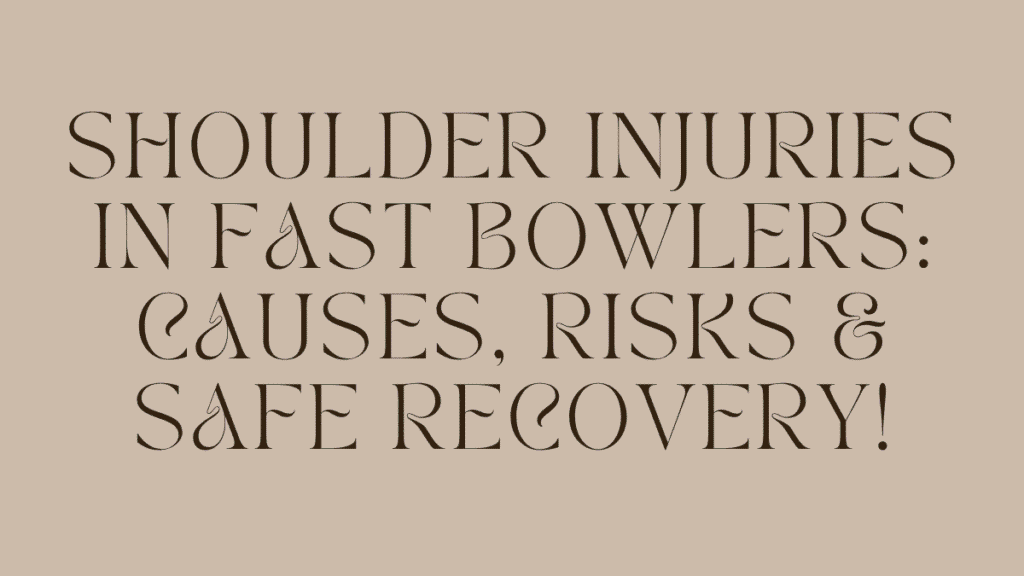 Shoulder Injuries