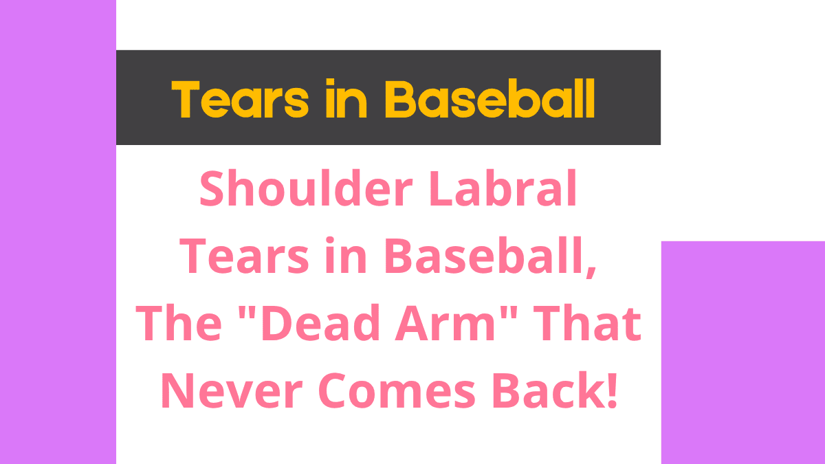 Tears in Baseball