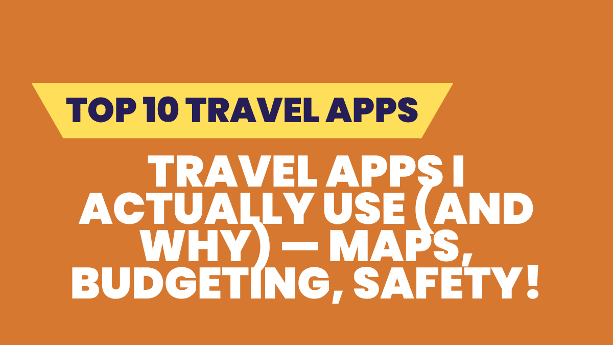 Top 10 Travel Apps