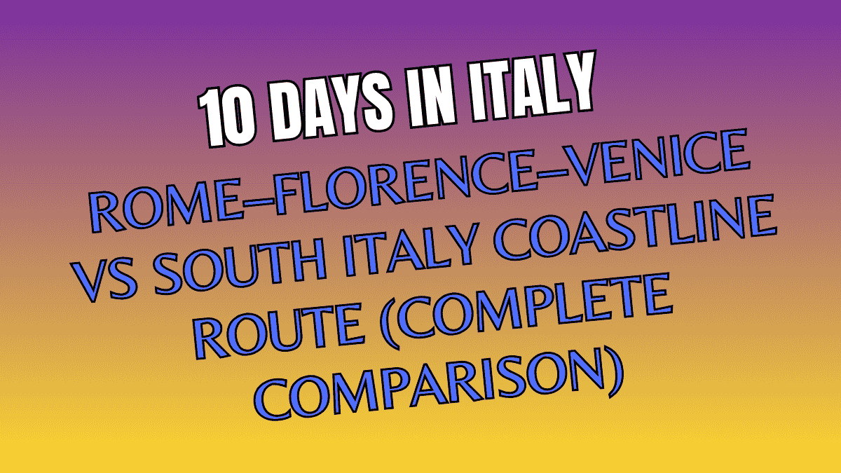 10 Days in Italy