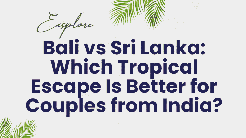 Bali vs Sri Lanka