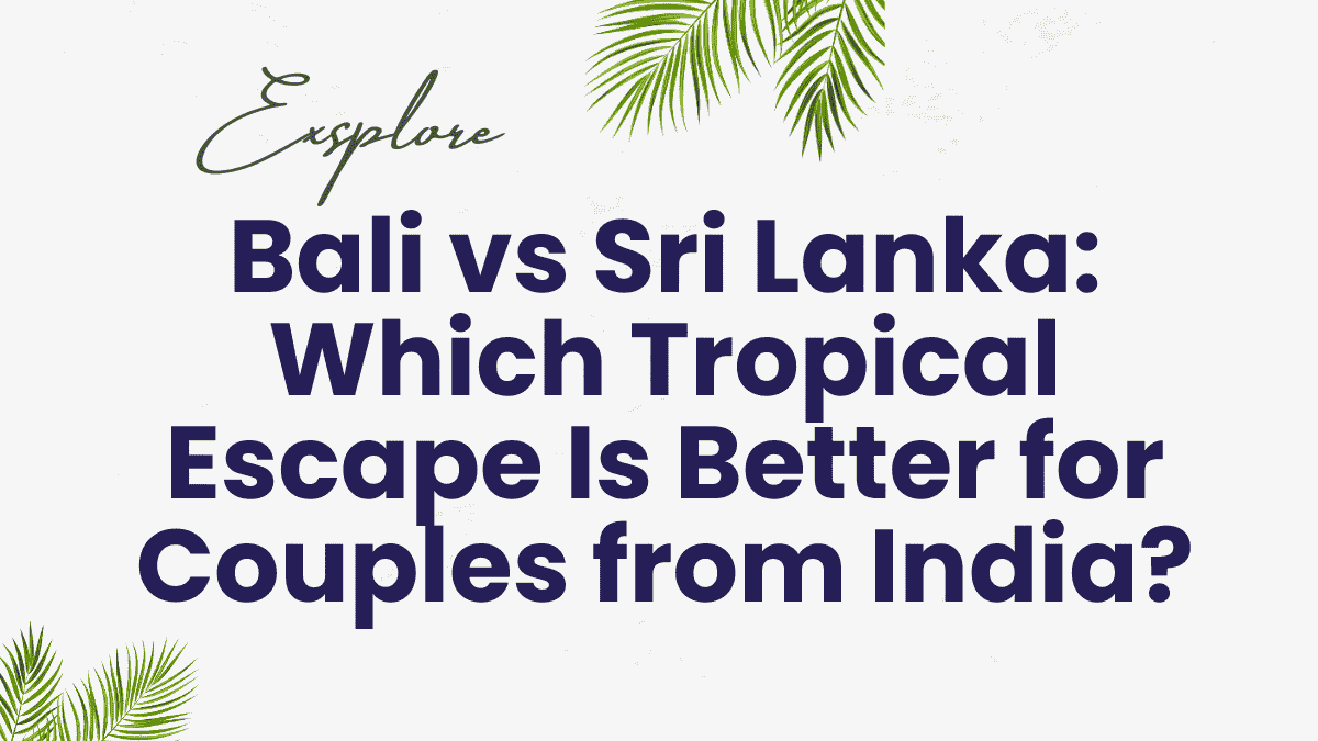 Bali vs Sri Lanka