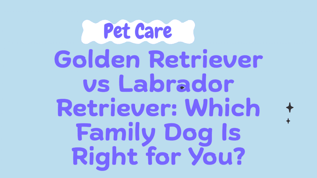Golden Retriever-vs-Labrador Retriever