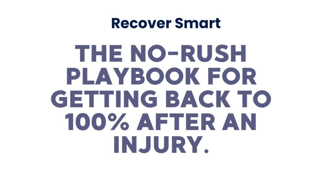Post‑Injury Playbook