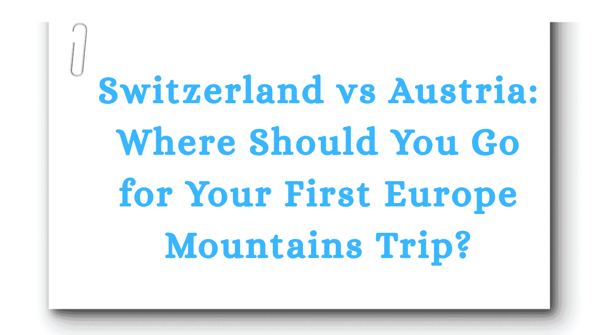 Switzerland vs Austria