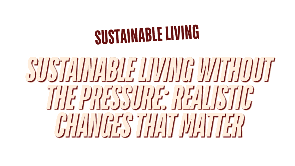 sustainable Living