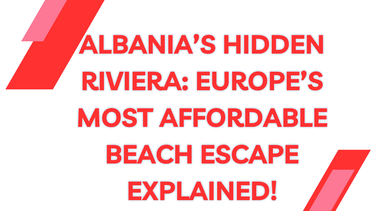 Albania Beach Escape