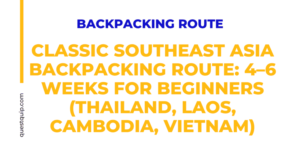 Backpacking Route