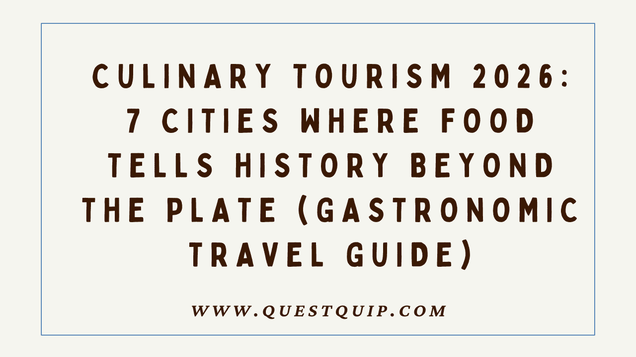 Culinary Tourism