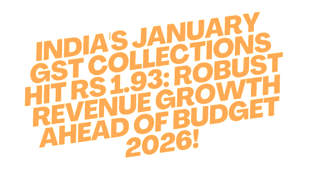 India's January GST Collections
