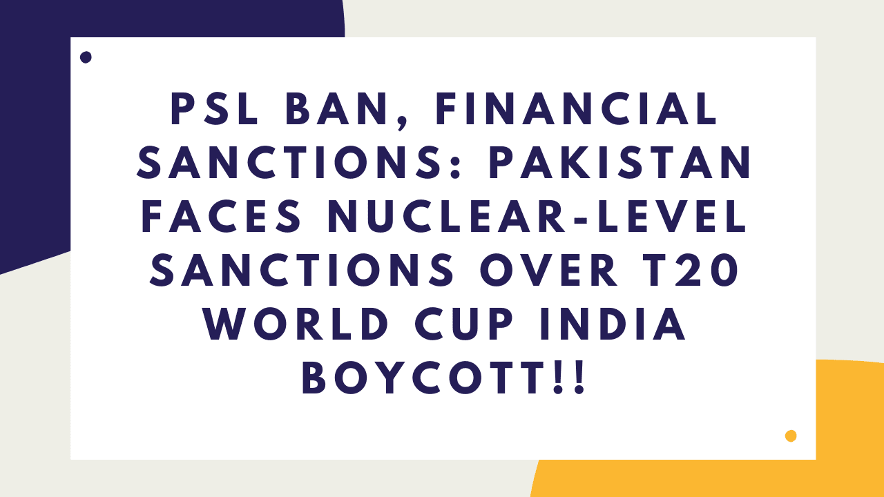 PSL Ban, Financial Sanctions