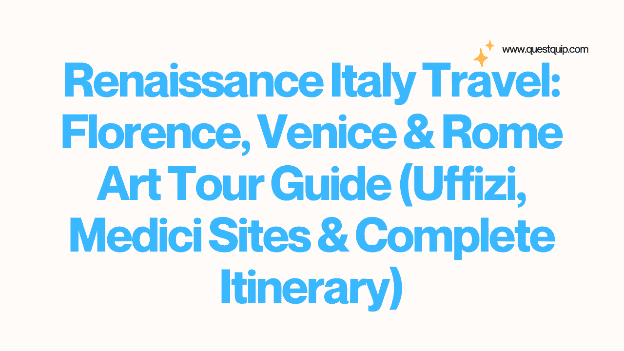Renaissance Italy Travel