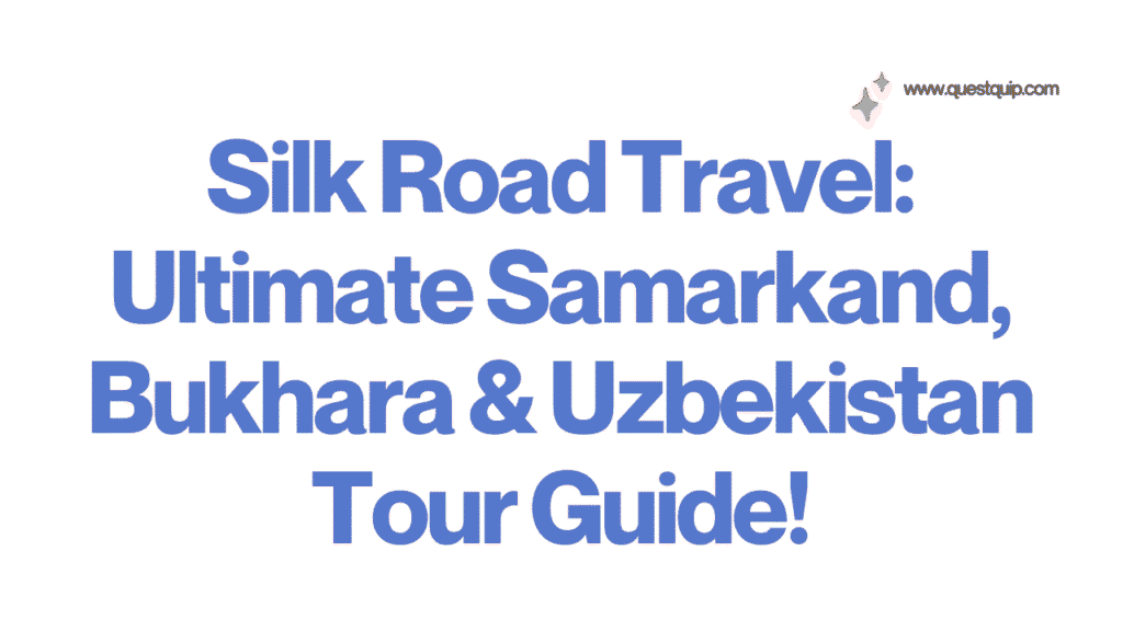 Silk Road Travel