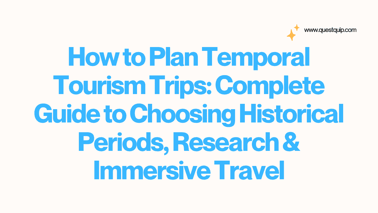 Temporal Tourism Trips
