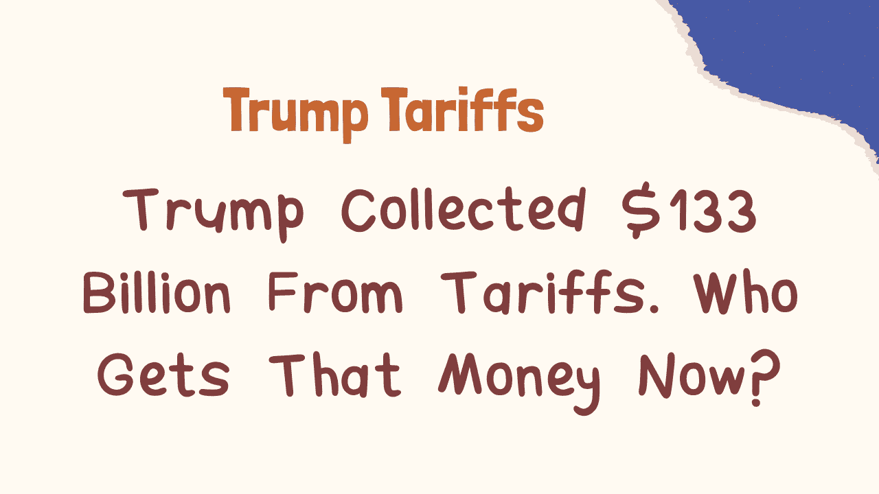 Trump Collected $133 Billion
