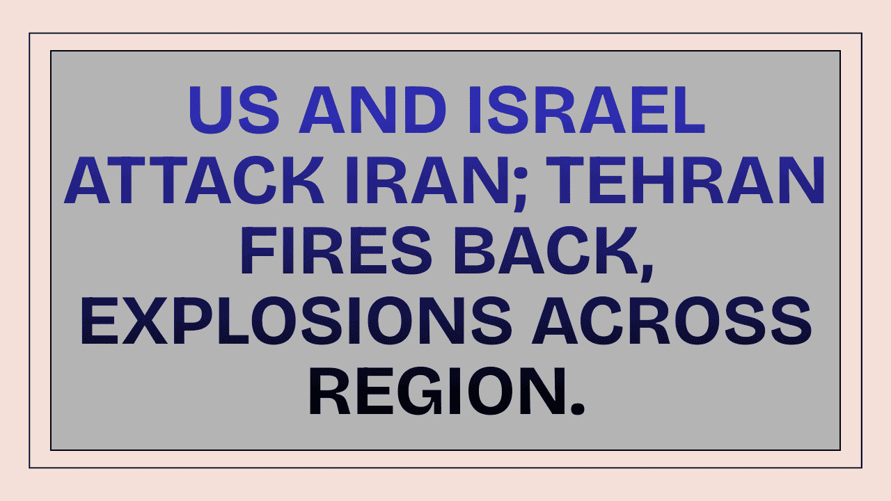 US AND ISRAEL ATTACK IRAN