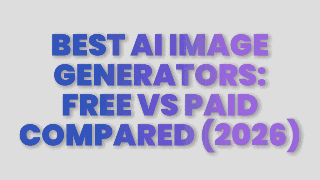 Best AI Image Generators