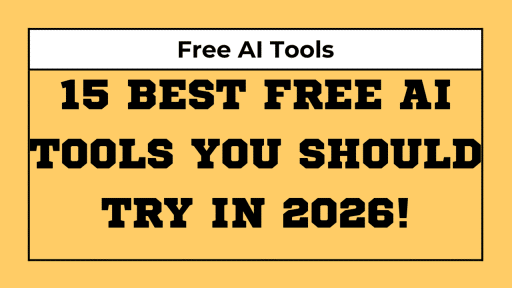 Free AI Tools
