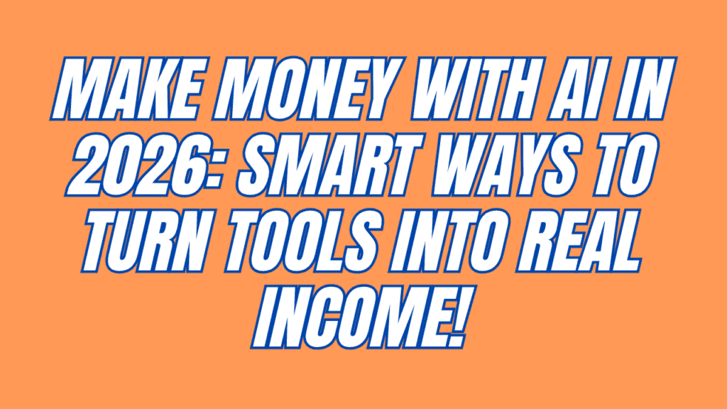How to Make Money Using AI Tools