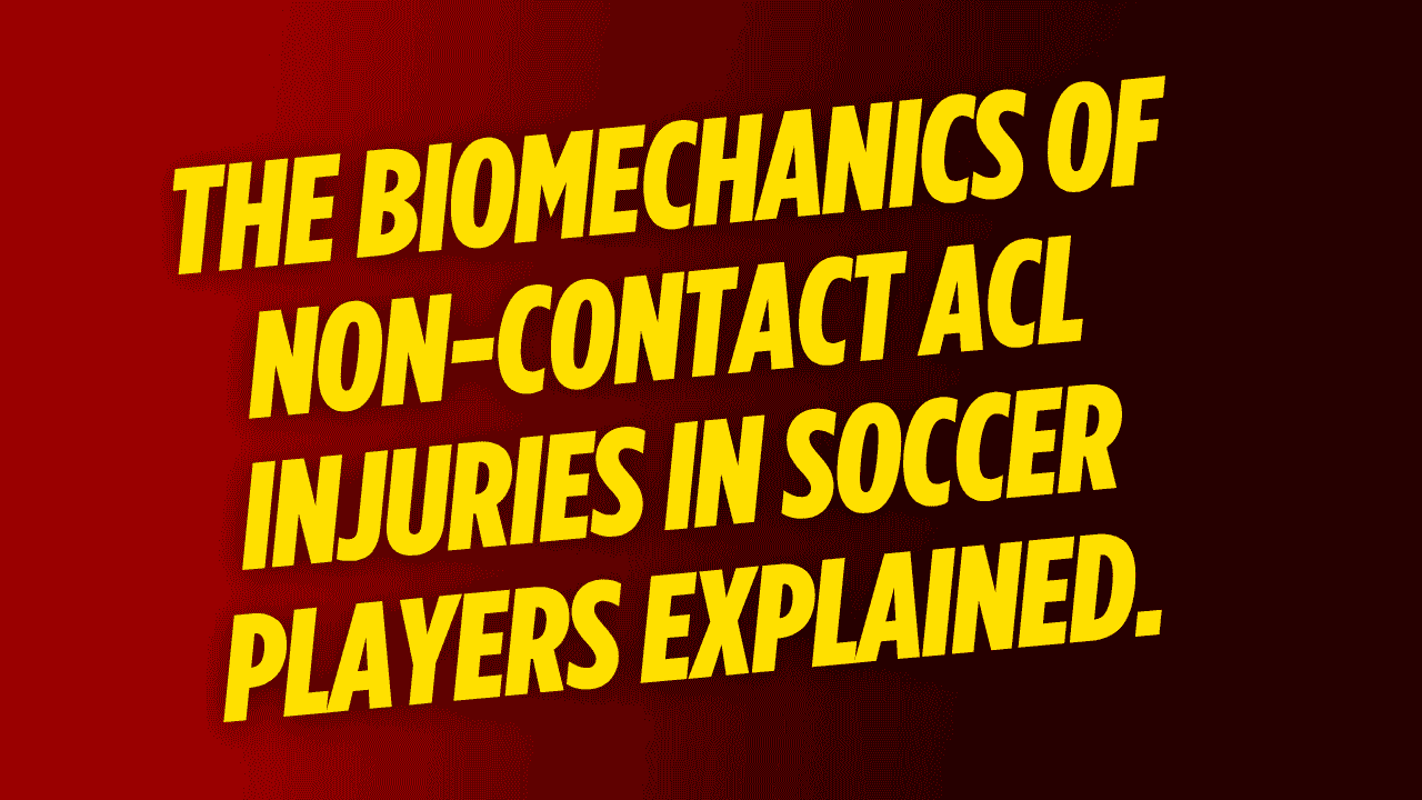 Non-Contact ACL Tears