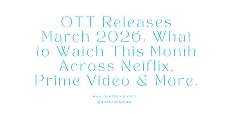 OTT Releases March 2026