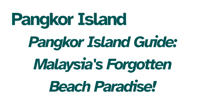 Pangkor Island