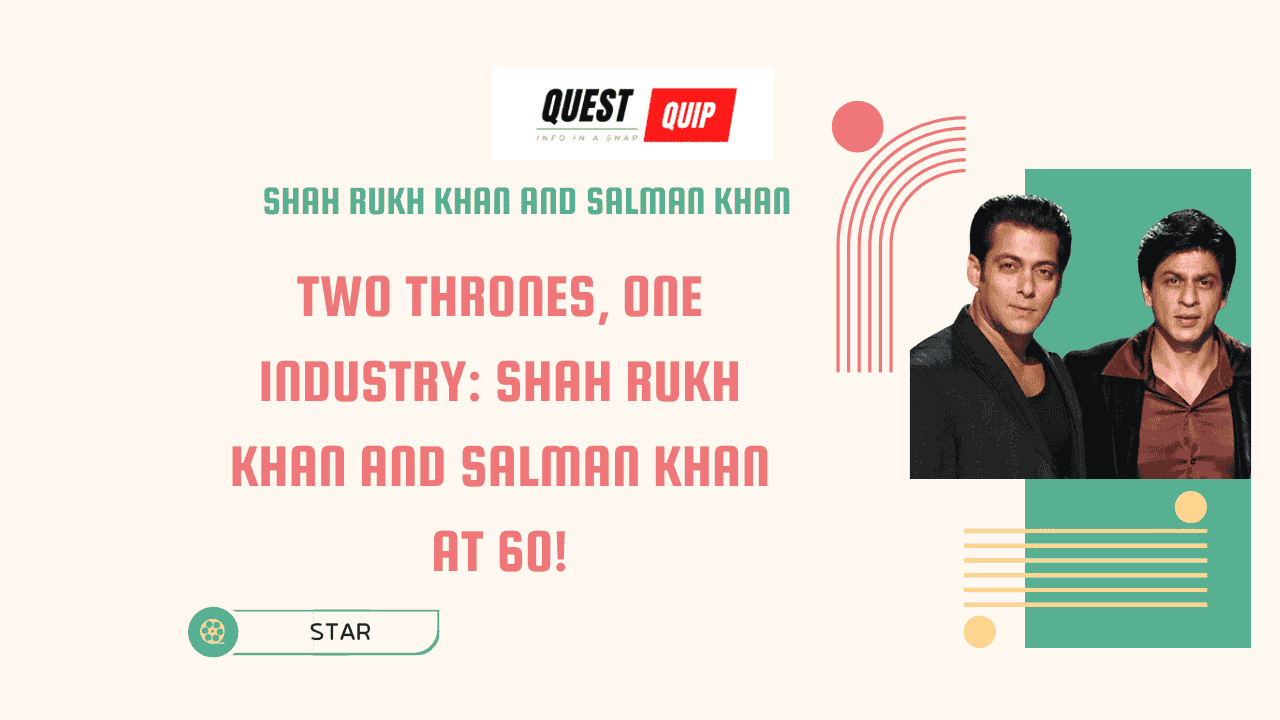 Shah Rukh Khan and Salman Khan