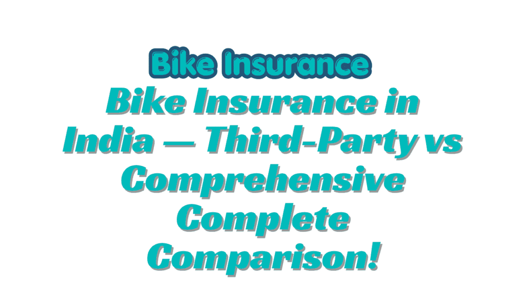 Bike Insurance in India