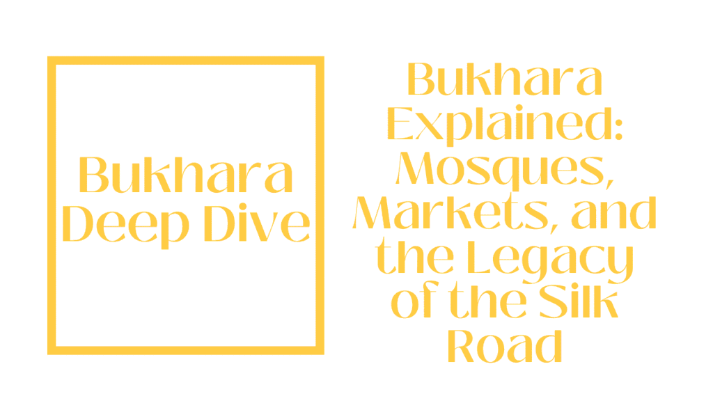 Bukhara Deep Dive