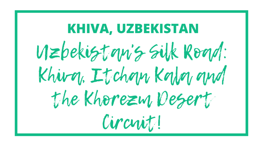 Khiva, Uzbekistan